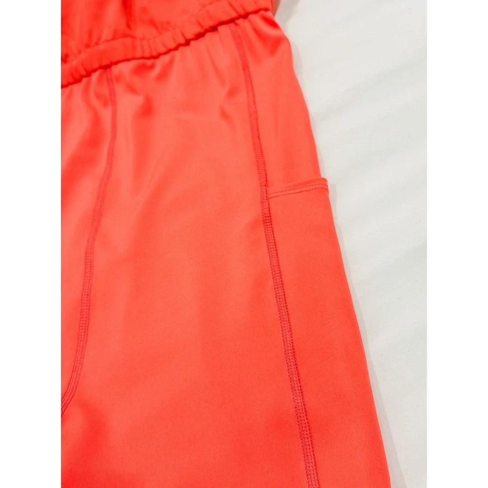 Beyond Yoga Spacedye Apricot Coral Tank Dress XS Fit & Flare Athleisure Cute